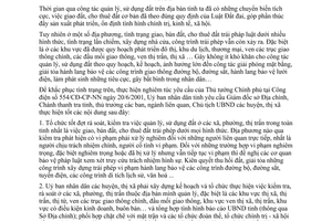 Chỉ thị 26/2001/CT-UB rà soát kiểm tra việc quản lý sử dụng đất Quảng Bình