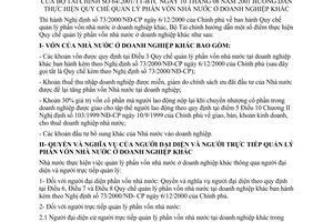 Thông tư 64/2001/TT-BTC thực hiện quy chế quản lý phần vốn nhà nước ở doanh nghiệp khác