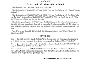 Quyết định 2070/2001/QĐ-UBND Quy chế mua sắm sữa chữa quản lý sử dụng