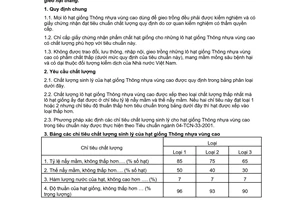Tiêu chuẩn ngành 04TCN 44: 2001 về hạt giống Thông nhựa vùng cao (Pinus merkusii Jungh. & de Vriese) dùng để gieo ươm tạo cây con hoặc trồng rừng bằng hạt gieo thẳng do Bộ Nông nghiệp và Phát triển nông thôn ban hành