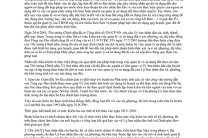 Chỉ thị 15/2001/CT-UB tổ chức đợt rà soát kiểm tra việc quản lý sử dụng đất