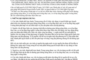 Thông tư 79/2001/TT-BTC cơ chế tài chính thực hiện dự án giao thông nông thôn, cơ sở hạ tầng nuôi trồng thuỷ sản, cơ sở hạ tầng làng nghề nông thôn