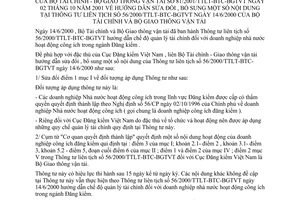 Thông tư liên tịch 81/2001/TTLT-BTC-BGTVT sửa đổi Thông tư liên tịch 56/2000/TTLT-BTC-BGTVT chế độ quản lý tài chính doanh nghiệp nhà nước đăng kiểm