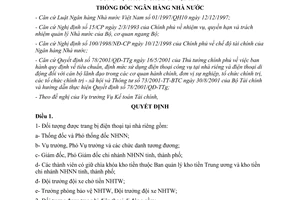 Quyết định 1474/2001/QĐ-NHNN quy định đối tượng mức thanh toán cước phí