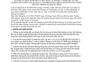 Thông tư 08/2001/TT-BTP hướng dẫn công tác quản lý tài chính thực hiện chế độ thi đua khen thưởng trong ngành tư pháp