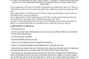 Thông tư 05/2001/TT-BTC  hướng dẫn quản lý và sử dụng kinh phí đào tạo, bồi dưỡng cán bộ, công chức Nhà nước
