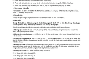 Tiêu chuẩn Việt Nam TCVN 3980-4:2001 (ISO 9184-4 : 1990) về Giấy, cáctông và bột giấy - Phân tích thành phần xơ sợi - Phần 4: Phương pháp nhuộm màu Graff "C" do Bộ Khoa học Công nghệ và Môi trường ban hành