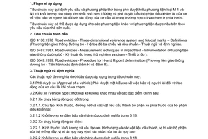 Tiêu chuẩn Việt Nam TCVN 6920:2001 về phương tiện giao thông đường bộ - bảo vệ người lái đối với tác động của cơ cấu lái trong trường hợp bị va chạm - yêu cầu và phương pháp thử trong phê duyệt kiểu do Bộ Khoa học Công nghệ và Môi trường ban hành