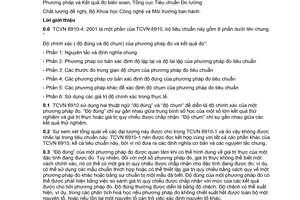 Tiêu chuẩn Việt Nam TCVN 6910-4:2001 (ISO 5725-4 : 1994) về Độ chính xác (độ đúng và độ chụm) của phương pháp đo và kết quả đo - Phần 4: Các phương pháp cơ bản xác định độ đúng của phương pháp đo tiêu chuẩn do Bộ Khoa học Công nghệ và Môi trường ban hành