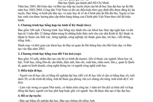 Công văn 239/SĐH tuyển sinh đi học SĐH tại ấn độ năm 2003-2004