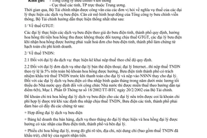 Công văn 794TC/TCT thuế đại lý bưu điện