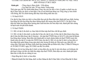 Công văn 794/TC/TCT thuế đại lý bưu điện