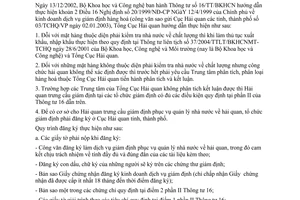 Công văn 424/TCHQ-GSQL năm 2003 về việc hướng dẫn thực hiện Thông tư 16/TT/BKHCN