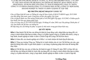 Quyết định 63/2003/QĐ-BKH báo cáo thống kê định kỳ xuất nhập khẩu áp dụng công ty trách nhiệm hữu hạn tư nhân cổ phần hợp doanh nghiệp tư nhân tập thể