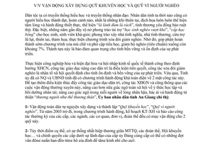 Chỉ thị 03/2003/CT-UB xây dựng quỹ khuyến học và quỹ vì người nghèo An Giang