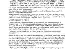 Thông tư 11/2003/TT-BTC hướng dẫn bàn giao nhiệm vụ cho vay giải quyết việc làm theo Nghị quyết 120/HĐBT