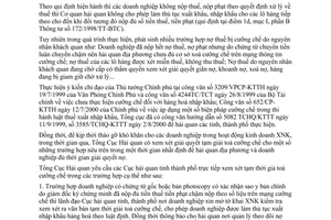 Công văn 1396/TCHQ-KTTT giải quyết khiếu nại cưỡng chế