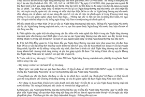 Chỉ thị 01/2003/CT-NHNN đẩy nhanh tiến độ thực hiện đề án cơ cấu lại Ngân hàng thương mại Nhà nước