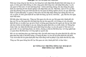 Công văn 2371/TCHQ-KTSTQ chấn chỉnh sơ hở khi làm thủ tục hải quan nhập khẩu mặt hàng giấy