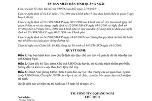 Quyết định 95/2003/QĐ-UB Quy chế tạm thời quản lý đô thị