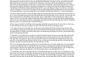 Chỉ thị 09/2003/CT-UB tăng cường ban hành hệ thống văn bản pháp luật Cần Thơ