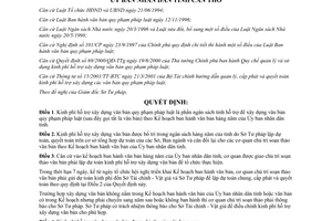 Quyết định 40/2003/QĐ-UB kinh phí hỗ trợ xây dựng văn bản quy phạm pháp luật Cần Thơ