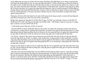 Chỉ thị 13/2003/CT-UBBT quản lý khai thác sử dụng kinh doanh dịch vụ internet công cộng Bình Thuận