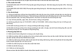Tiêu chuẩn Việt Nam TCVN 7238:2003 về mô tô, xe máy hai bánh - khung -yêu cầu kỹ thuật và phương pháp thử do Bộ Khoa học và Công nghệ ban hành