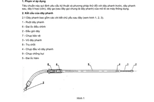 Tiêu chuẩn Việt Nam TCVN 7237:2003 về mô tô, xe máy - dây phanh, dây ga, dây li hợp - yêu cầu kỹ thuật và phương pháp thử do Bộ Khoa học và Công nghệ ban hành
