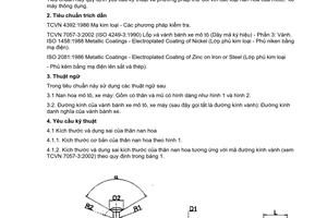 Tiêu chuẩn Việt Nam TCVN 7233:2003 về mô tô, xe máy - nan hoa -yêu cầu kỹ thuật và phương pháp thử do Bộ Khoa học và Công nghệ ban hành