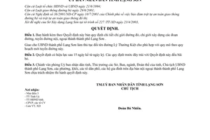 Quyết định 09/2003/QĐ-UB phê duyệt chỉ giới đường đỏ, xây dựng