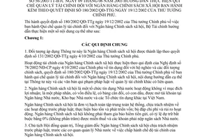 Thông tư 56/2003/TT-BTC hướng dẫn thực hiện Quy chế quản lý tài chính Ngân hàng Chính sách xã hội kèm theo Quyết định 180/2002/QĐ-TTg