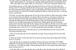 Chỉ thị 16/2003/CT-TTg thực hiện Chương trình phát triển kinh tế - xã hội xã đặc biệt khó khăn vùng đồng bào miền núi biên giới  vùng sâu vùng xa