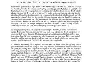 Chỉ thị 11/2003/CT-UB chấn chỉnh công tác thanh tra kiểm tra doanh nghiệp Đắk Lắk