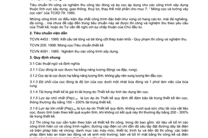 Tiêu chuẩn xây dựng Việt Nam TCXDVN 286:2003 về đóng và ép cọc - tiêu chuẩn thi công và nghiệm thu do Bộ Xây dựng ban hành