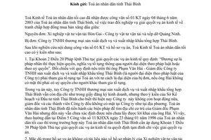 Công văn 54/2003/KT trao đổi nghiệp vụ