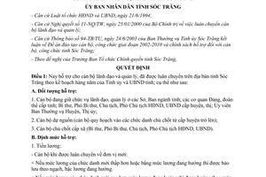 Quyết định 122/2003/QĐ.UBNDT hỗ trợ luân chuyển cán bộ lãnh đạo và quản lý