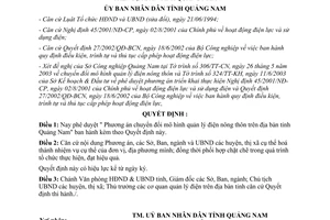 Quyết định 83/2003/QĐ-UB chuyển đổi mô hình quản lý điện nông thôn Quảng Nam