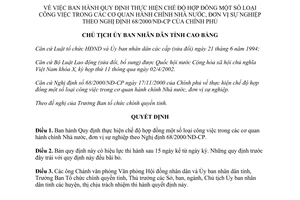 Quyết định 1566/2003/QĐ-TC-UB Quy định chế độ hợp đồng trong cơ quan hành chính