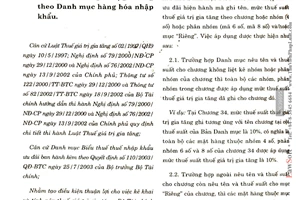 Thông tư 84/2003/TT-BTC hướng dẫn thực hiện thuế suất thuế giá trị gia tăng theo Danh mục hàng hoá nhập khẩu