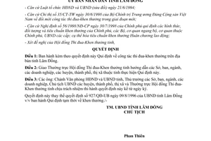 Quyết định 70/2003/QĐ-UB công tác thi đua khen thưởng Lâm Đồng