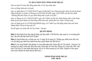 Quyết định 105/2003/QĐ-UB Quy định Chế độ thu nộp quản lý sử dụng phí thư viện