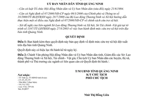 Quyết định 3343/2003/QĐ-UB Quy định định mức cứu trợ xã hội đột xuất