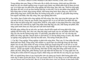 Chỉ thị 24/2003/CT-TTg phát triển công nghệp chế biến nông lâm thuỷ sản