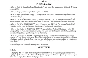 Quyết định 144/2003/QĐ-UB kiểm soát giết mổ động vật, sản phẩm động vật