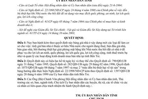 Quyết định 2915/QĐ-UB năm 2003 bảng giá nhà ở xây dựng mới