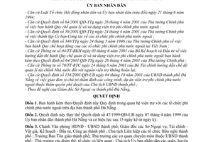 Quyết định 146/2003/QĐ-UB quan hệ viện trợ với tổ chức phi chính phủ