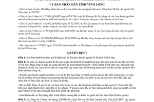 Quyết định 3931/2003/QĐ.UB đơn giá chuyên ngành đô thị Vĩnh Long