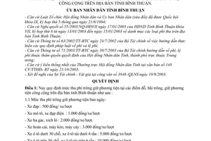 Quyết định 73/2003/QĐ-UBBT chế độ thu nộp quản lý sử dụng phí trông giữ