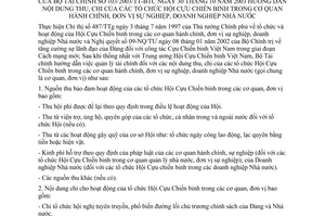 Thông tư 103/2003/TT-BTC hướng dẫn nội dung thu, chi của các tổ chức Hội Cựu Chiến binh trong cơ quan hành chính, đơn vị sự nghiệp, doanh nghiệp NN